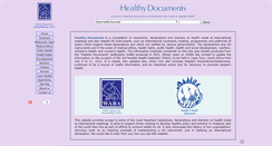 Desktop Screenshot of healthydocuments.org